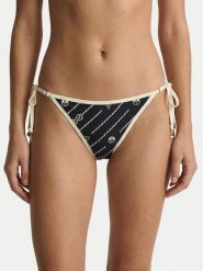Guess Dół od bikini W6GZ06 K3279 Granatowy. Niebieskie bikini damskie Guess, z aplikacjami. Za 194.99 zł.