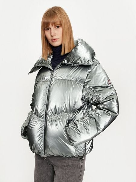 Colmar Kurtka puchowa 2283 9YM Srebrny Oversize. Szare kurtki damskie Colmar, bez wzorów, z puchu, bez kaptura. Za 1,629.00 zł.