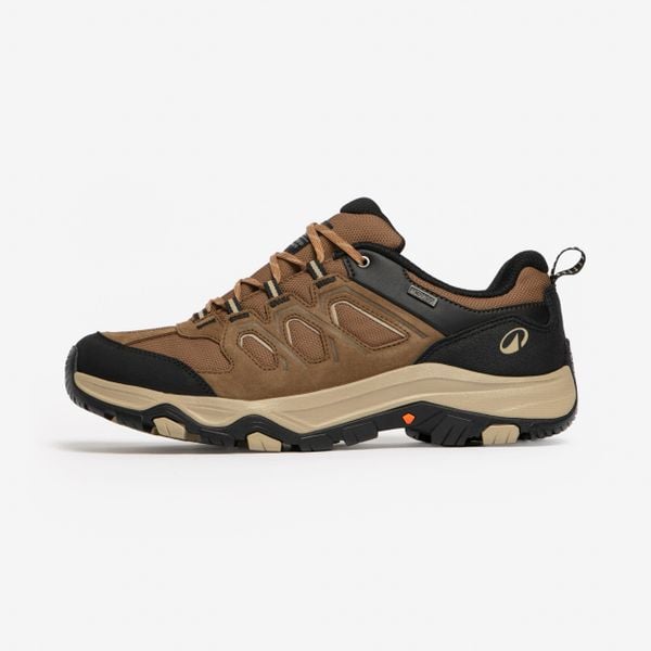 Buty turystyczne męskie Quechua MH500 wodoodporne. Brązowe buty trekkingowe męskie QUECHUA, na lato, z kauczuku, bez zapięcia, outdoorowe. Za 289.99 zł.