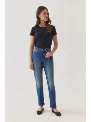 TATUUM Dżinsy - Regular fit - w kolorze granatowym rozmiar: 38. Niebieskie jeansy damskie Tatuum. Za 228.38 zł.