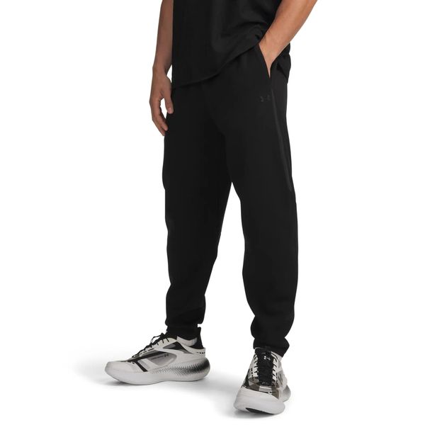 UA Unstoppable Fleece Męskie Spodnie Dresowe Czarne. Czarne spodnie sportowe męskie Under Armour, z dresówki. Za 572.99 zł.