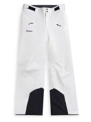 Bergans Spodnie narciarskie "Oppdal" w kolorze biało-czarnym rozmiar: L. Białe spodnie dresowe damskie Bergans, l, narciarskie. Za 612.06 zł.