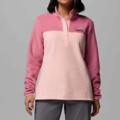 Bluza Columbia Benton Springs 1/2 Snap P Różowa. Czerwone bluzy bez kaptura damskie Columbia, xl. Za 202.25 zł.