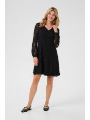 Cream Sukienka w kolorze czarnym rozmiar: L. Czarne sukienki damskie Cream, l, bez wzorów, z koronki, bez kołnierzyka, bez ramiączek, mini. Za 156.61 zł.