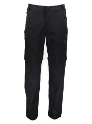 Jack Wolfskin Spodnie funkcyjne Zipp-Off "Glastal" w kolorze czarnym rozmiar: 48. Czarne spodnie materiałowe męskie Jack Wolfskin, bez wzorów, z materiału, sportowe. Za 234.97 zł.