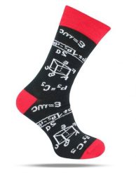 Skarpetki Bawełniane - Tematyczne - Wzór Matematyczny. Skarpetki męskie His Story, bez wzorów, z bawełny. Za 29.99 zł.