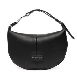 Torebka Armani Exchange. Czarne torebki klasyczne damskie Armani Exchange, bez wzorów, bez dodatków. Za 619.99 zł.