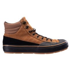 Buty Iguana Troper Mid 92800623643 brązowe. Brązowe buty sportowe na co dzień męskie z gumy, bez zapięcia. Za 495.94 zł.