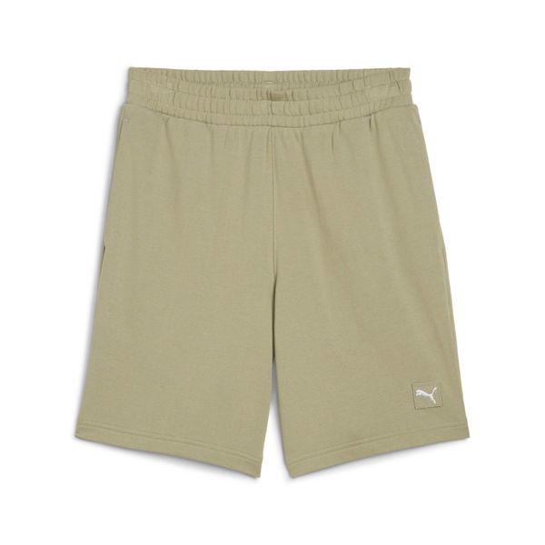 Szorty Puma ESS Eleveted 9. Zielone szorty męskie Puma, z aplikacjami, sportowe. Za 196.50 zł.