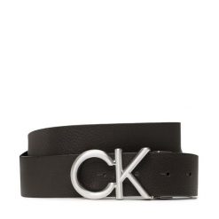 Pasek Męski Calvin Klein. Czarne paski męskie CALVIN KLEIN, bez wzorów. Za 159.99 zł.