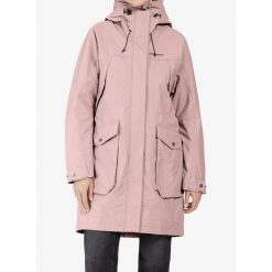 Płaszcz damski Didriksons Thelma Parka 10. Czerwone parki damskie Didriksons, bez wzorów, sportowe. Za 781.99 zł.