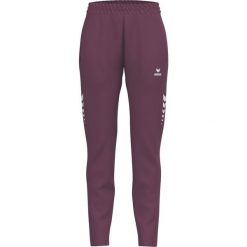 Spodnie treningowe Erima Celebrate 125 czerwone. Czarne spodnie dresowe damskie Erima, bez wzorów, z dzianiny. Za 302.99 zł.