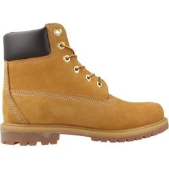 Buty Timberland Model Premium 6. Brązowe buty trekkingowe męskie Timberland, z materiału, bez zapięcia, trekkingowe, primaloft. Za 872.99 zł.