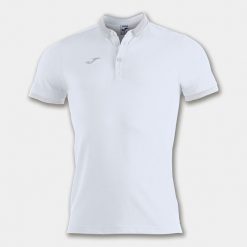 Koszulka polo do tenisa męska Joma Bali II. Białe koszulki polo męskie Joma, m, z bawełny, bez ramiączek, do piłki nożnej. Za 248.00 zł.