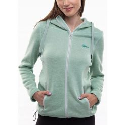 Bluza damska Bjorn Miravidi. Zielone bluzy sportowe damskie Björn Borg, bez wzorów, z materiału, bez ramiączek, bez kaptura. Za 105.99 zł.