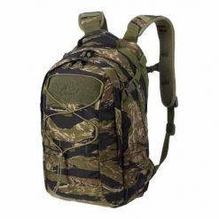 Plecak EDC 21 litrów. Czarne plecaki damskie HELIKON-TEX, z aplikacjami, z weluru. Za 401.99 zł.