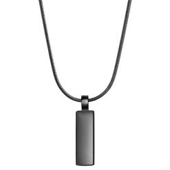 True Rebels Łańcuszek Stal nierdzewna Czarny Naszyjniki 1 ct Męskie. Czarne biżuteria dla mężczyzn True Rebels, ze stali. Za 149.99 zł.