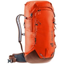 Plecak skiturowy Deuter Freescape Lite 26 - papaya/umbra. Brązowe plecaki męskie Deuter, bez wzorów, z materiału. Za 802.99 zł.
