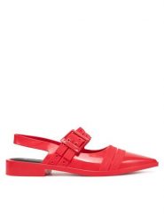 Melissa Sandały Melissa Ladylike Ad M 35973 Czerwony. Czerwone sandały damskie Melissa, bez wzorów, z tworzywa sztucznego, bez obcasa, na płaskiej podeszwie. Za 189.99 zł.