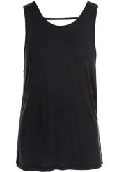 Damski tank top Athlecia Susar. Czarne topy sportowe damskie Endurance, na lato, bez wzorów, z materiału, bez ramiączek. Za 112.00 zł.