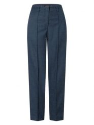 More & More Spodnie w kolorze granatowym rozmiar: 36. Niebieskie spodnie materiałowe damskie MORE & MORE, bez wzorów, z materiału. Za 104.99 zł.