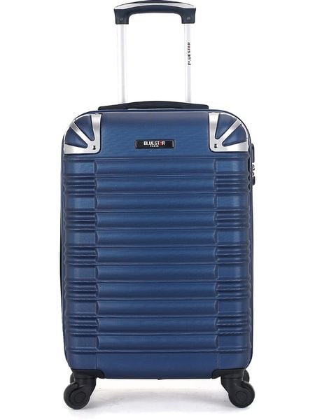 BlueStar Walizka "Lima" w kolorze granatowym - 35 x 55 x 21 cm rozmiar: onesize. Niebieskie walizki Bluestar, bez wzorów, z materiału. Za 165.99 zł.