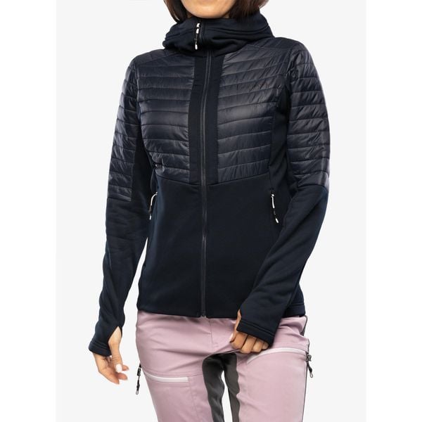 Kurtka hybrydowa damska Didriksons Annema Full Zip 6. Niebieskie kurtki damskie Didriksons, bez wzorów, bez kaptura. Za 403.99 zł.