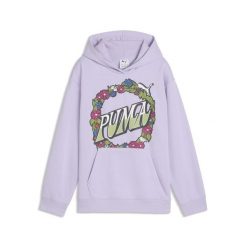 Młodzieżowa luźna bluza z kapturem MID 90s PUMA. Fioletowa bluzy z kapturem damskie Puma, m, z bawełny. Za 219.00 zł.