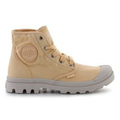 Buty Palladium Pampa Hi 92352-721-M żółte. Żółte buty sportowe na co dzień damskie bez wzorów, z gumy. Za 517.53 zł.