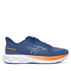 Buty do biegania Mizuno. Niebieskie obuwie do biegania damskie Mizuno, mizuno wave. Za 599.99 zł.