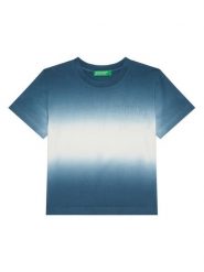 United Colors Of Benetton T-Shirt 3NPDG10J5 Szary Regular Fit. Szare t-shirty chłopięce United Colors Of Benetton, bez wzorów, z bawełny, bez ramiączek. Za 49.99 zł.