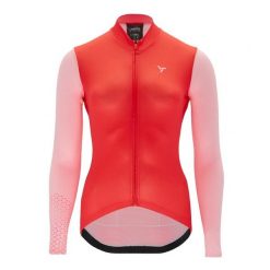 Koszulka rowerowa damska SILVINI Valfura. Czerwone bluzki sportowe damskie Silvini, xl, z materiału, bez kołnierzyka, bez ramiączek. Za 237.99 zł.