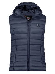 Canadian Peak Kamizelka pikowana "Vakitaleak" w kolorze granatowym rozmiar: M. Niebieskie kamizelki damskie Canadian Peak, m. Za 122.09 zł.