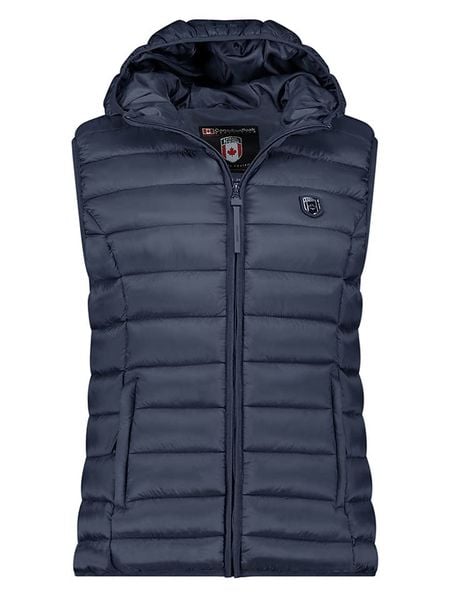 Canadian Peak Kamizelka pikowana "Vakitaleak" w kolorze granatowym rozmiar: S. Niebieskie kamizelki damskie Canadian Peak, s. Za 117.73 zł.