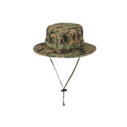 Kapelusz turystyczny USMC digital woodland. Brązowe kapelusze damskie HELIKON-TEX, bez wzorów. Za 59.99 zł.