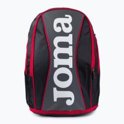 Plecak tenisowy Joma Open. Czarne plecaki damskie Joma, bez wzorów, sportowe. Za 149.99 zł.