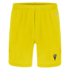 Szorty Macron Skara ECO. Żółte szorty damskie Macron, bez wzorów, sportowe. Za 168.50 zł.