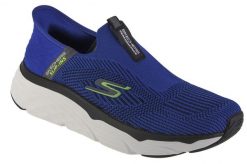 Buty sportowe Sneakersy męskie, Skechers Max Cushioning - Advantageous Slip-ins. Niebieskie buty sportowe na co dzień męskie Skechers, z materiału, bez zapięcia, trekkingowe. Za 379.99 zł.