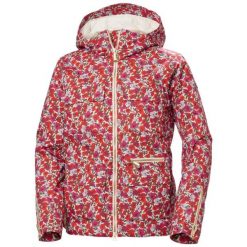 Damska kurtka narciarska Helly Hansen St. Moritz 2.0. Czerwone kurtki damskie Helly Hansen, l, bez wzorów, bez kaptura, narciarskie. W wyprzedaży za 2,523.50 zł.