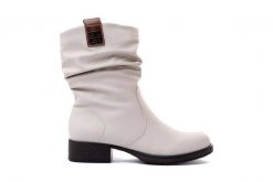 RIEKER Z9583-60 beige, kozaki damskie. Brązowe kozaki damskie Rieker, bez obcasa, na obcasie. Za 379.90 zł.
