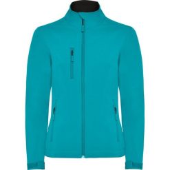 Damska Kurtka Soft Shell Nebraska. Niebieskie kurtki damskie ROLY, s, bez wzorów, bez kaptura. Za 138.99 zł.