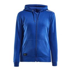 Damska bluza z kapturem zapinana na zamek Craft community. Zielone bluzy z kapturem damskie Craft, l, z bawełny. Za 249.60 zł.