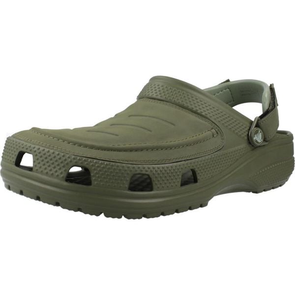 Klapki Crocs Model Yukon Vista Ii Lr Clog M Kolor Zielony. Zielone klapki i japonki męskie Crocs, z gumy. Za 329.99 zł.