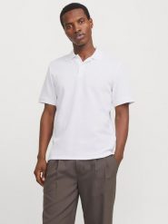 Jack & Jones Koszulka polo w kolorze białym rozmiar: XL. Białe koszulki polo męskie Jack & Jones, xl, bez wzorów, bez ramiączek. Za 78.99 zł.