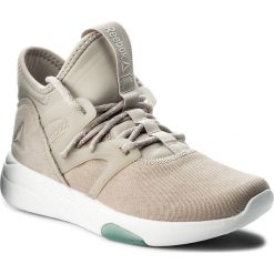 Buty Reebok - Hayasu CN1938 Sandstone/Wht/Teal. Brązowe buty sportowe na co dzień damskie Reebok, na fitness i siłownię. W wyprzedaży za 279.00 zł.