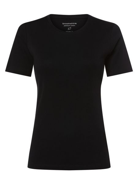 Brookshire T-shirt Kobiety Bawełna czarny, XXXL. Czarne t-shirty damskie brookshire, bez wzorów, z bawełny, bez kołnierzyka. Za 79.95 zł.