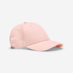 Czapka z daszkiem fitness Domyos. Białe czapki męskie DOMYOS, bez wzorów, z materiału, sportowe. Za 39.99 zł.