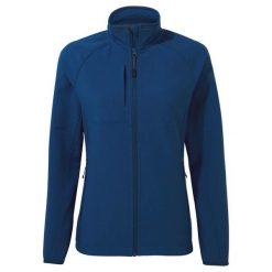 Kurtka Damska Expert Basecamp Soft Shell. Niebieskie kurtki damskie CRAGHOPPERS, bez wzorów, z softshellu, bez kaptura. Za 239.99 zł.