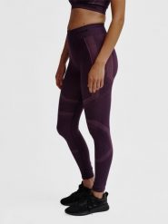 Legginsy damskie Hummel hmlMT. Czerwone legginsy damskie HUMMEL, s, bez wzorów, z materiału. Za 181.90 zł.