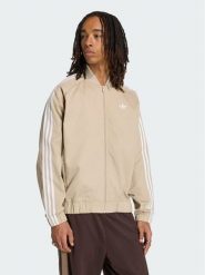 Adidas Bluza Sst Adicolor Classics Cotton Twill KR1369 Beżowy Regular Fit. Brązowe bluzy bez kaptura męskie Adidas, m, z bawełny. Za 399.99 zł.